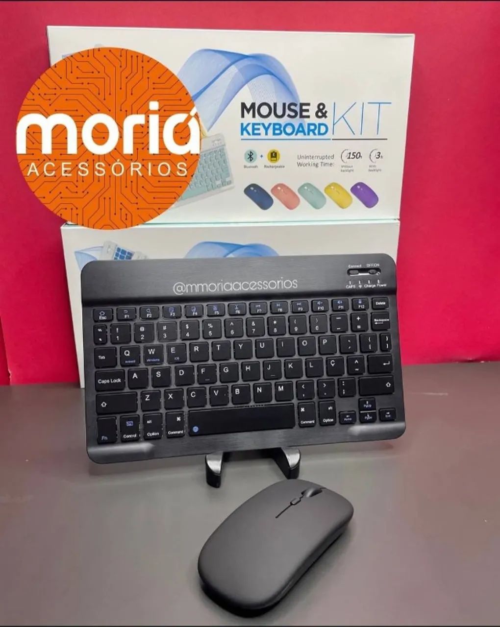 Kit Teclado e Mouse Bluetooth - Foto 5
