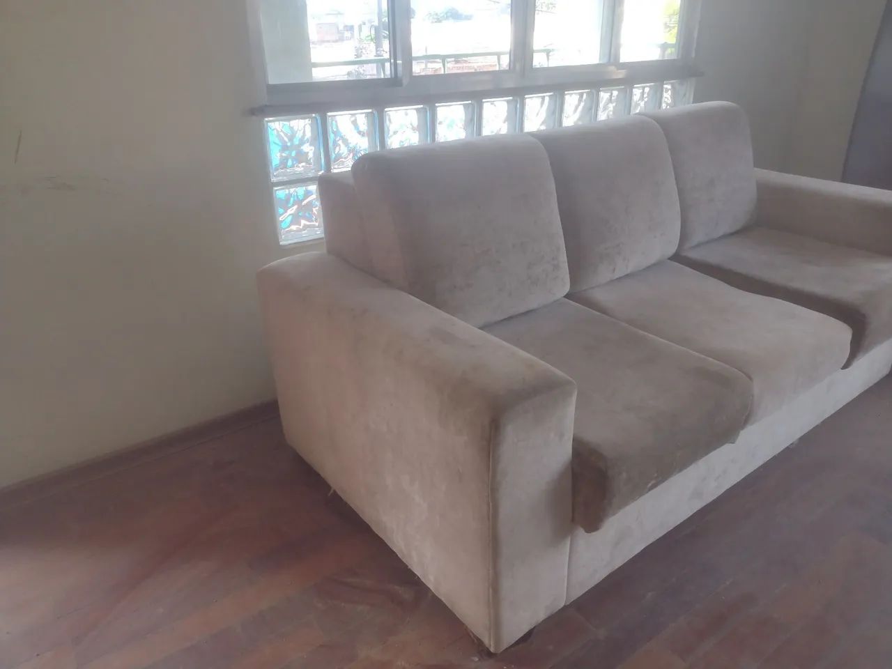 Sofa acento Retrátil de 3 lugares para sala - Foto 3