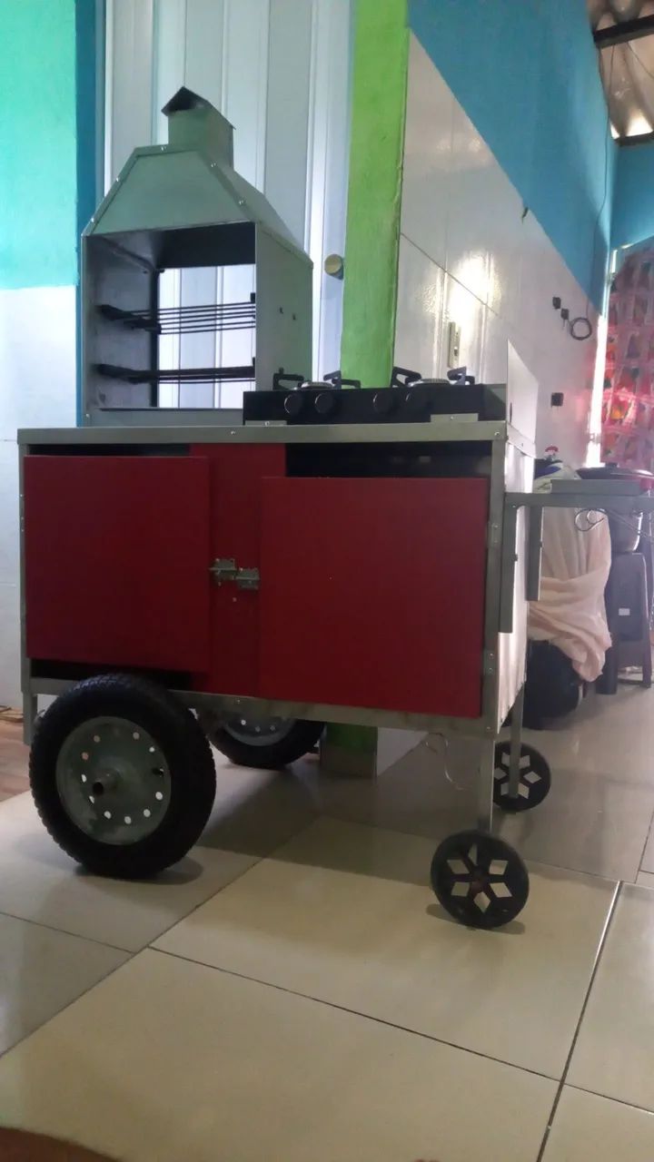 Carrinho de lanche pra vender.  Sem defeito.  Mais informações venham no privado. 