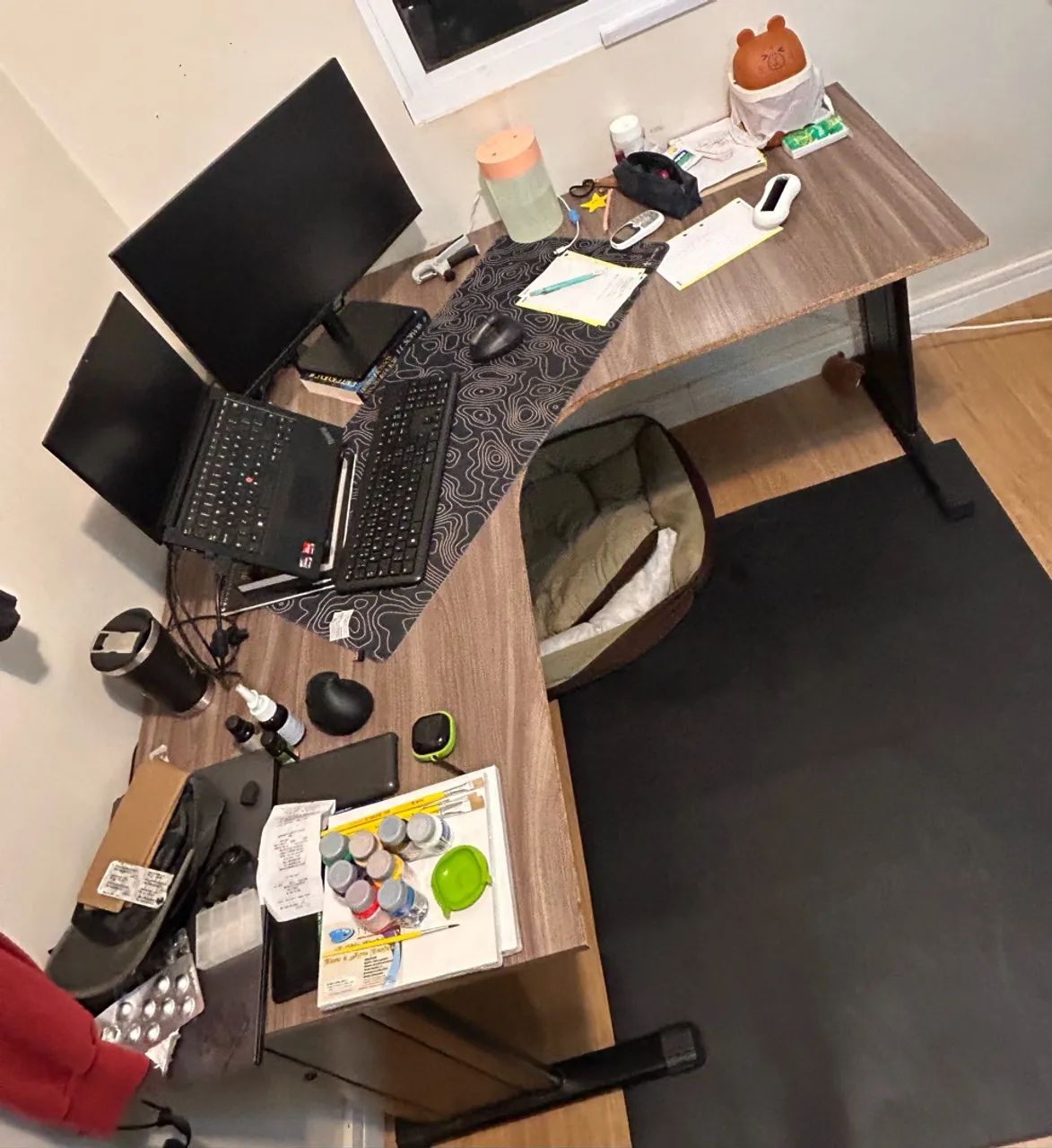 Mesa de escritório em L - Foto 4