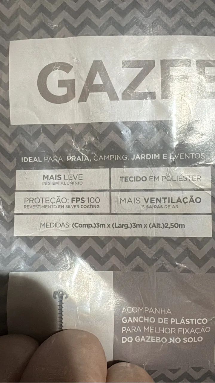 Vendo Tenda pouquíssimo usada