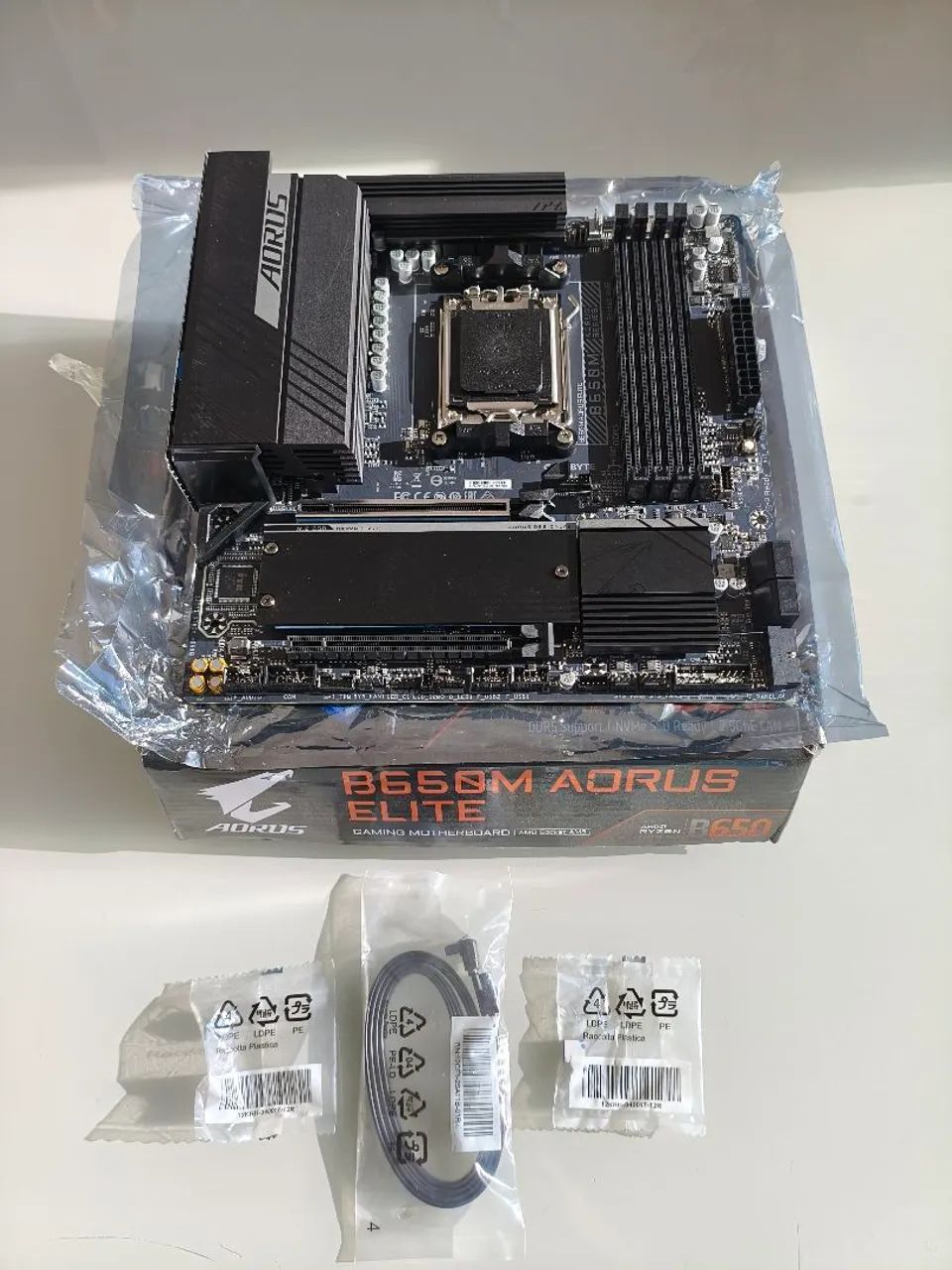 PLACA-MÃE B 650 ELITE - Foto 5