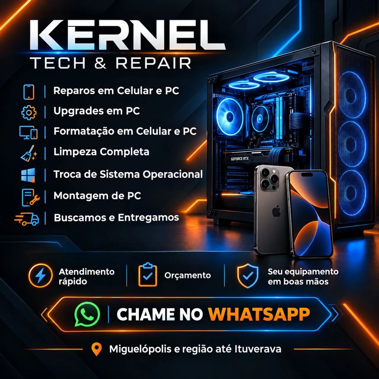 KERNEL TECH & REPAIR | ASSISTÊNCIA TÉCNICA 