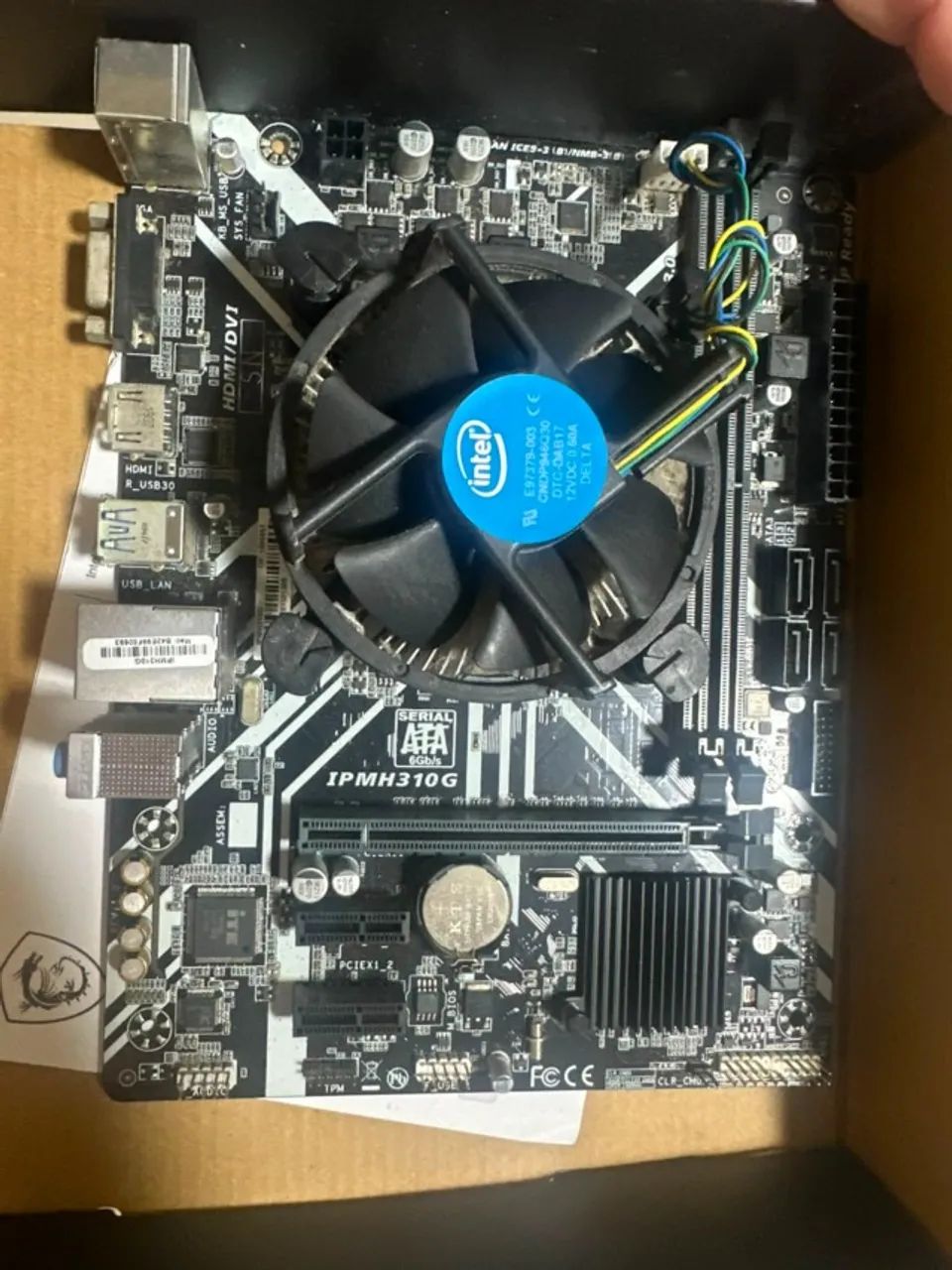 Kit i3-8100 + H310 + Fonte 450W - Foto 3