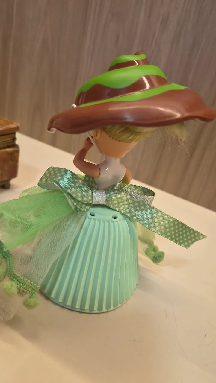 Boneca capcake pistache - Foto 2