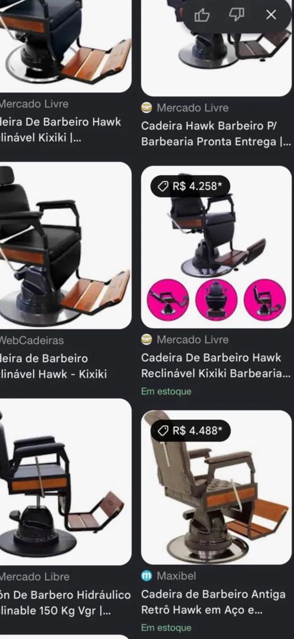 2 cadeiras de barbeiro + lavatório ?  - Foto 5