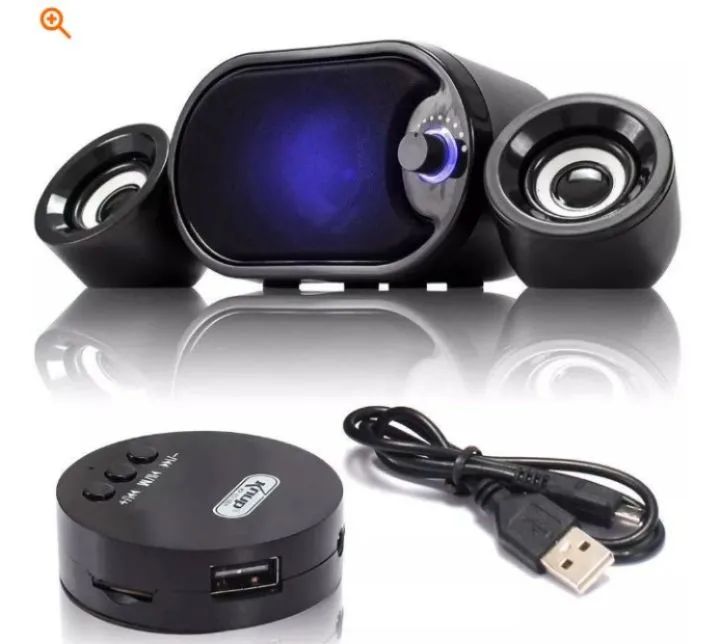 Mini subwoofer KNUP Bluetooth/USB/P2 - Foto 4