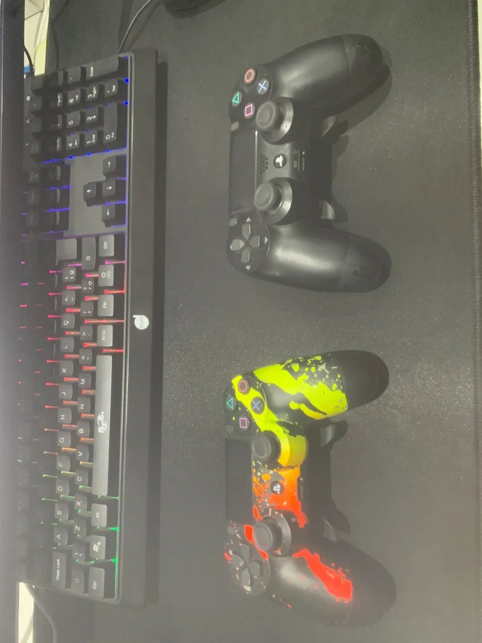 Controles Ps4 Pro (dash) com padles  - Foto 3