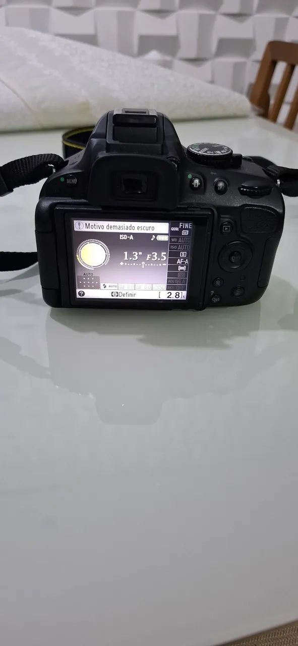 Câmera semi profissional Nikon D5100 com 2 lentes - Foto 3