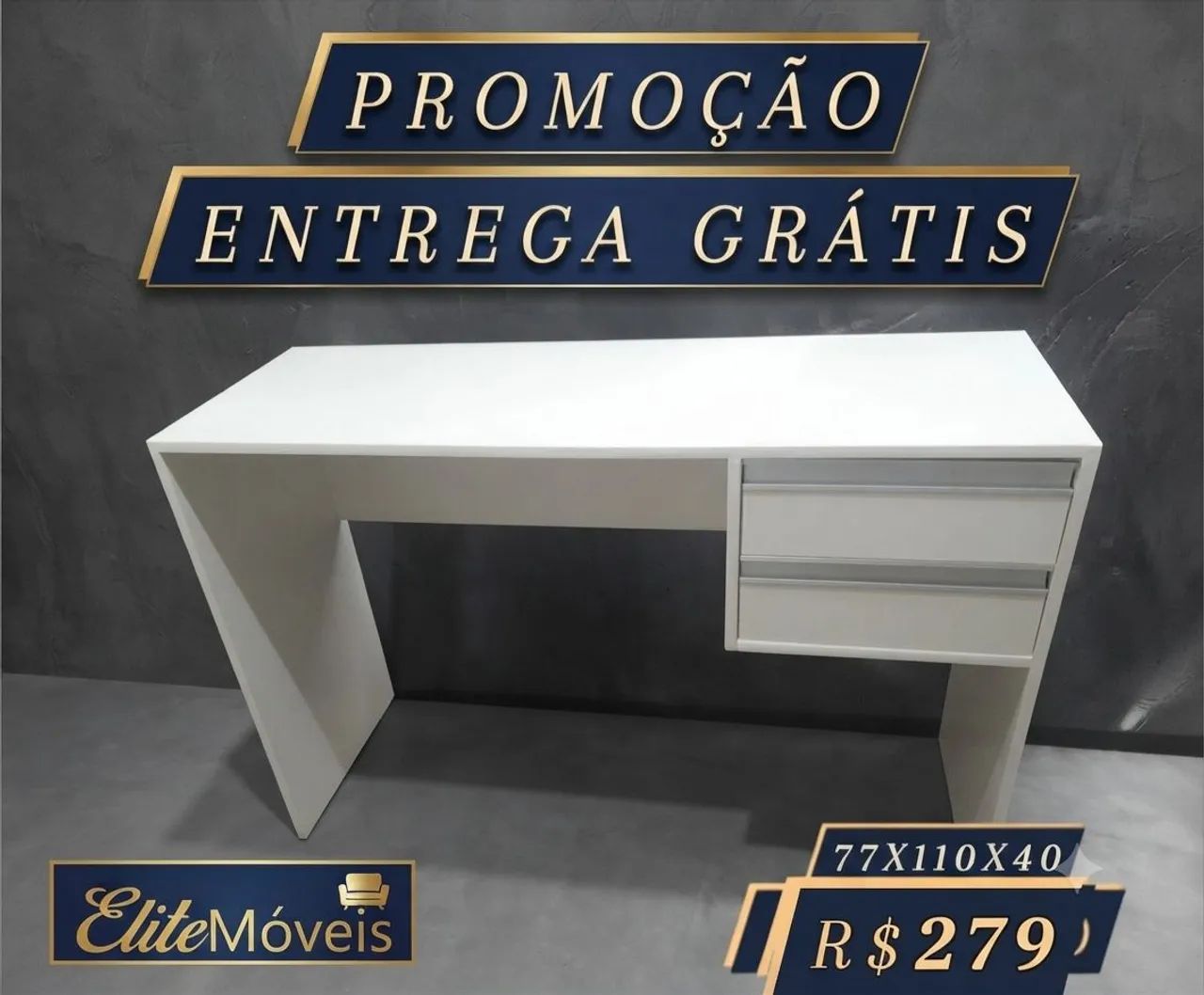 Escrivaninha da loja leia