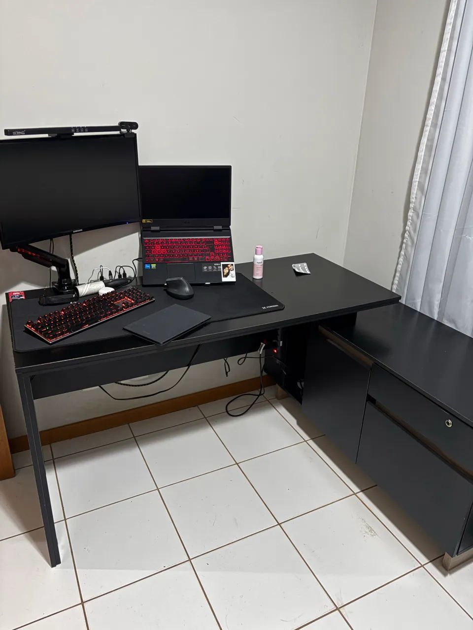 Mesa escrivaninha em L - Foto 2