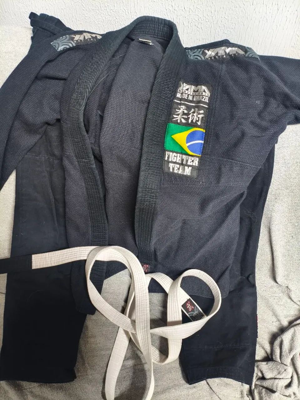 Kimono A3 Atama preto  - Foto 2