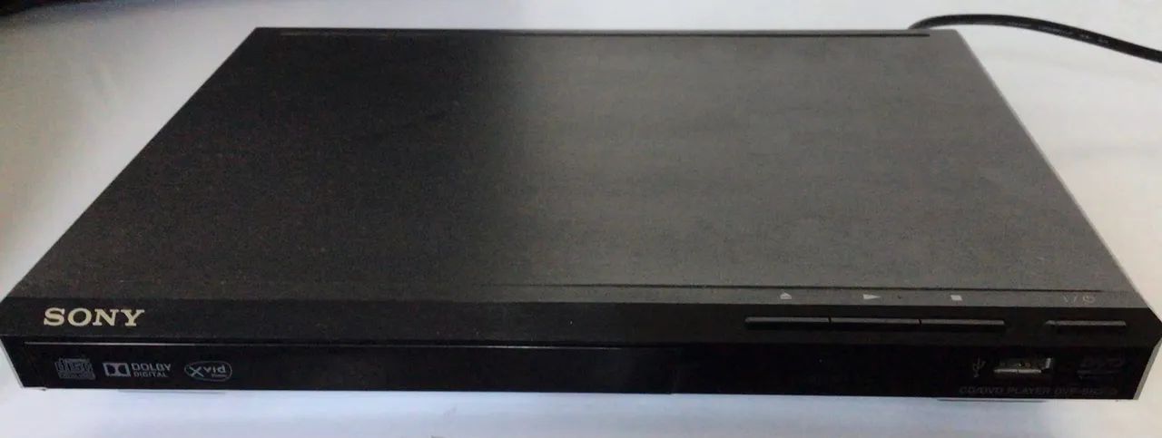     DVD Sony DVP-SR370 Leitor CD MP3 USB Sem Controle