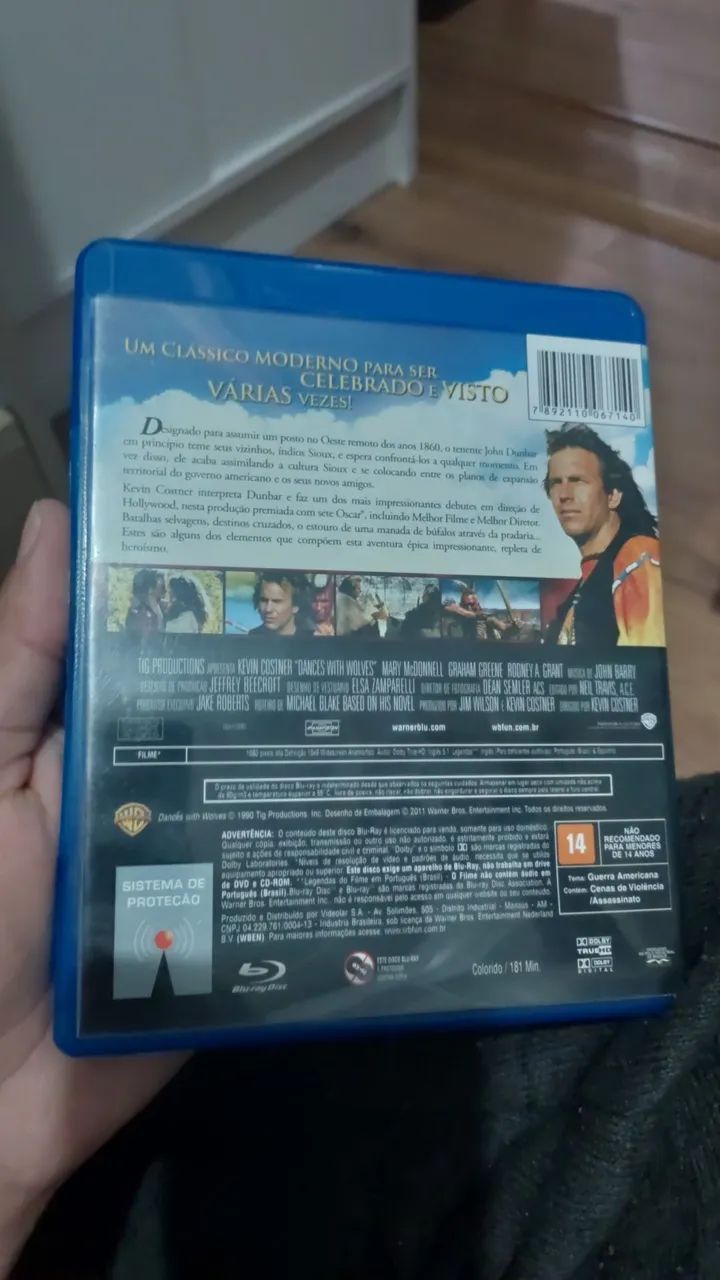 Blu-ray dança com lobos - Foto 2