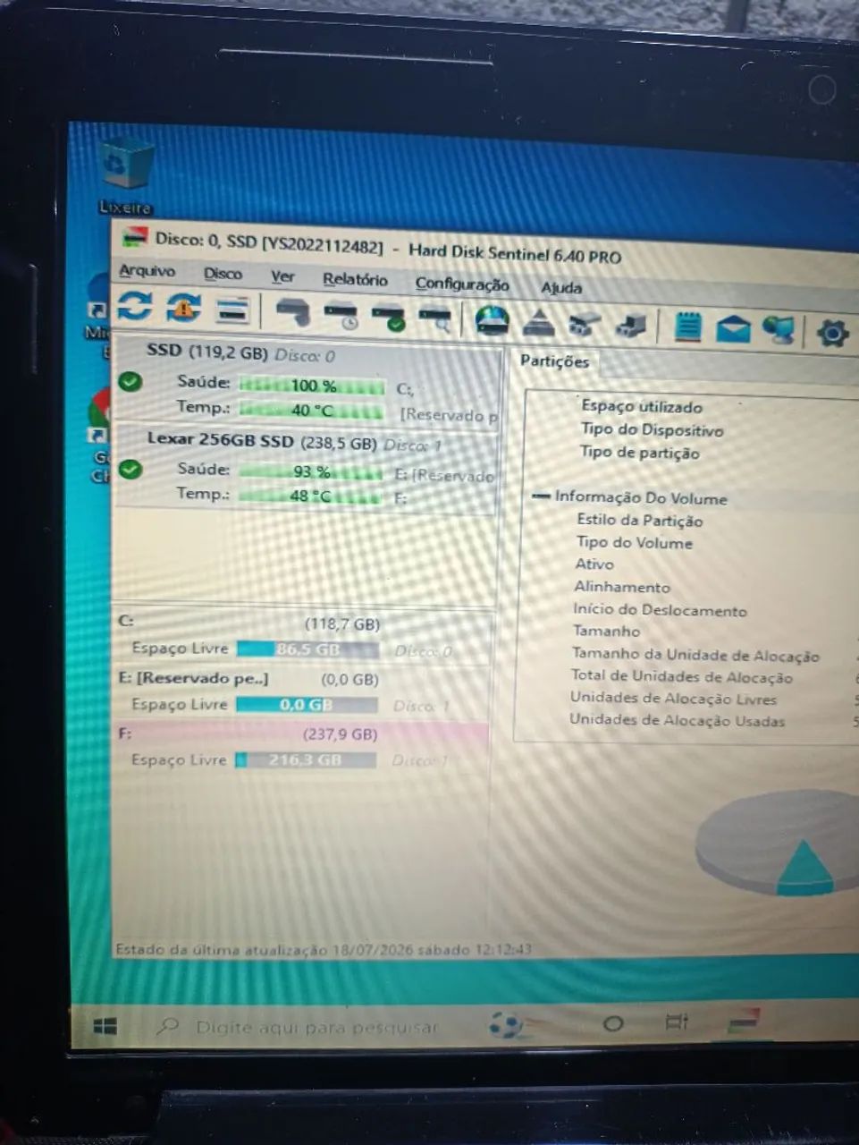 SSD 256gb Lexar  - Foto 4