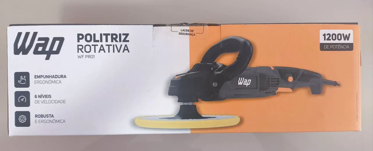 Politriz Wap 1200W 7 Polegadas 6 Velocidades  - Foto 3