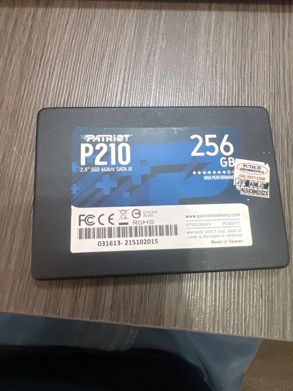 Ssd 256 90% vida util