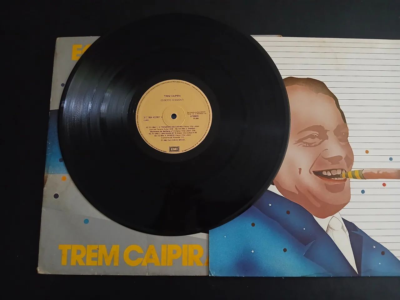 Vinil Egberto Gismonti Trem Caipira - Foto 4