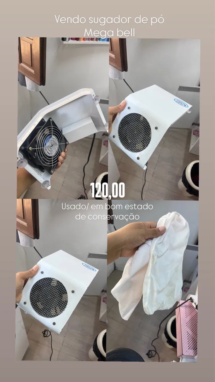Sugador de pó de unha 