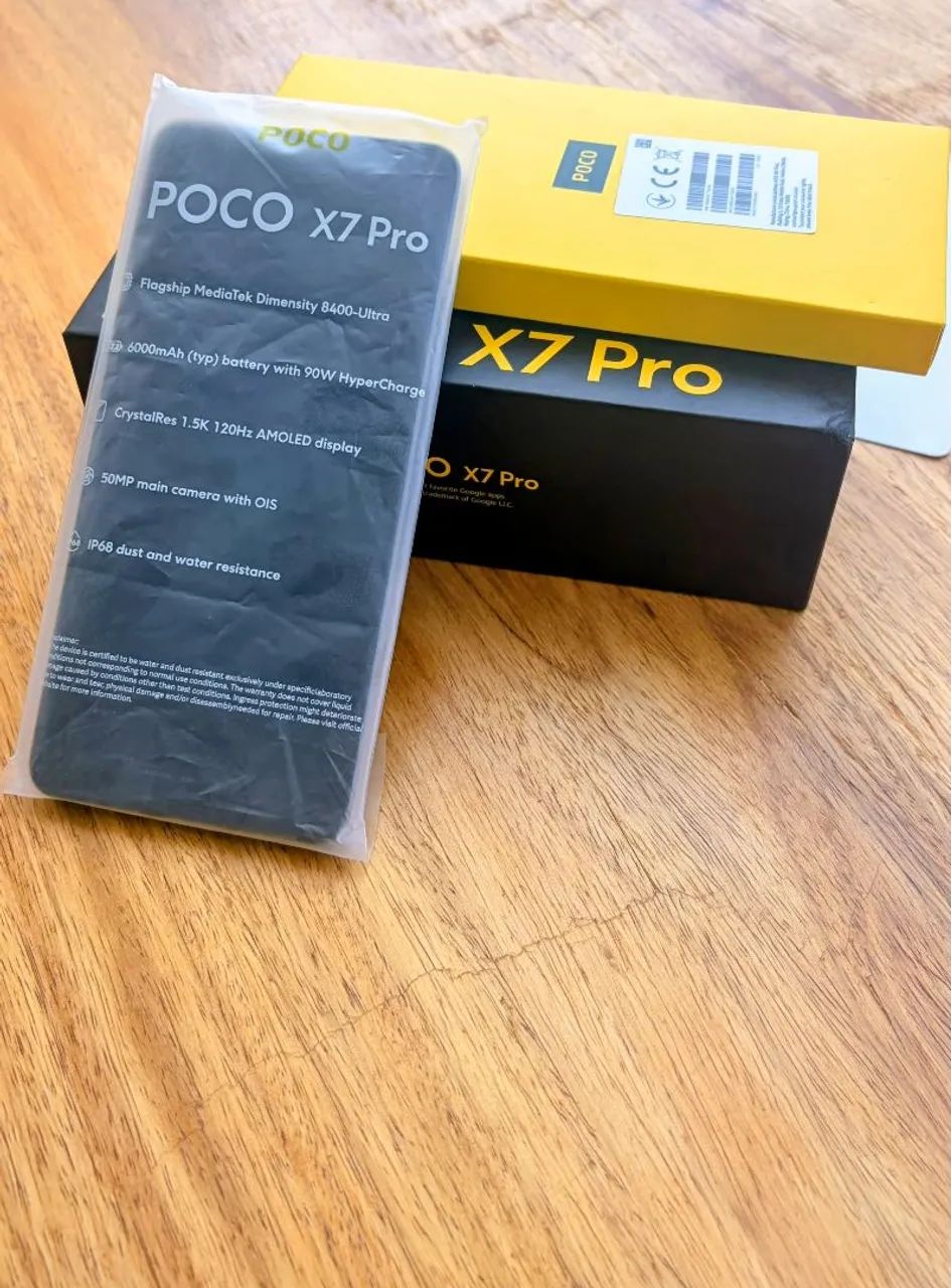 Poco x7 pro 512 novo - Foto 4