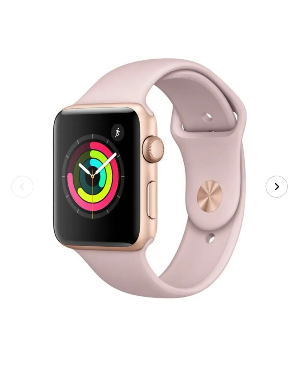 Apple Watch Series 3 Rose - Original + Pulseiras Extras + Caixa - Foto 2