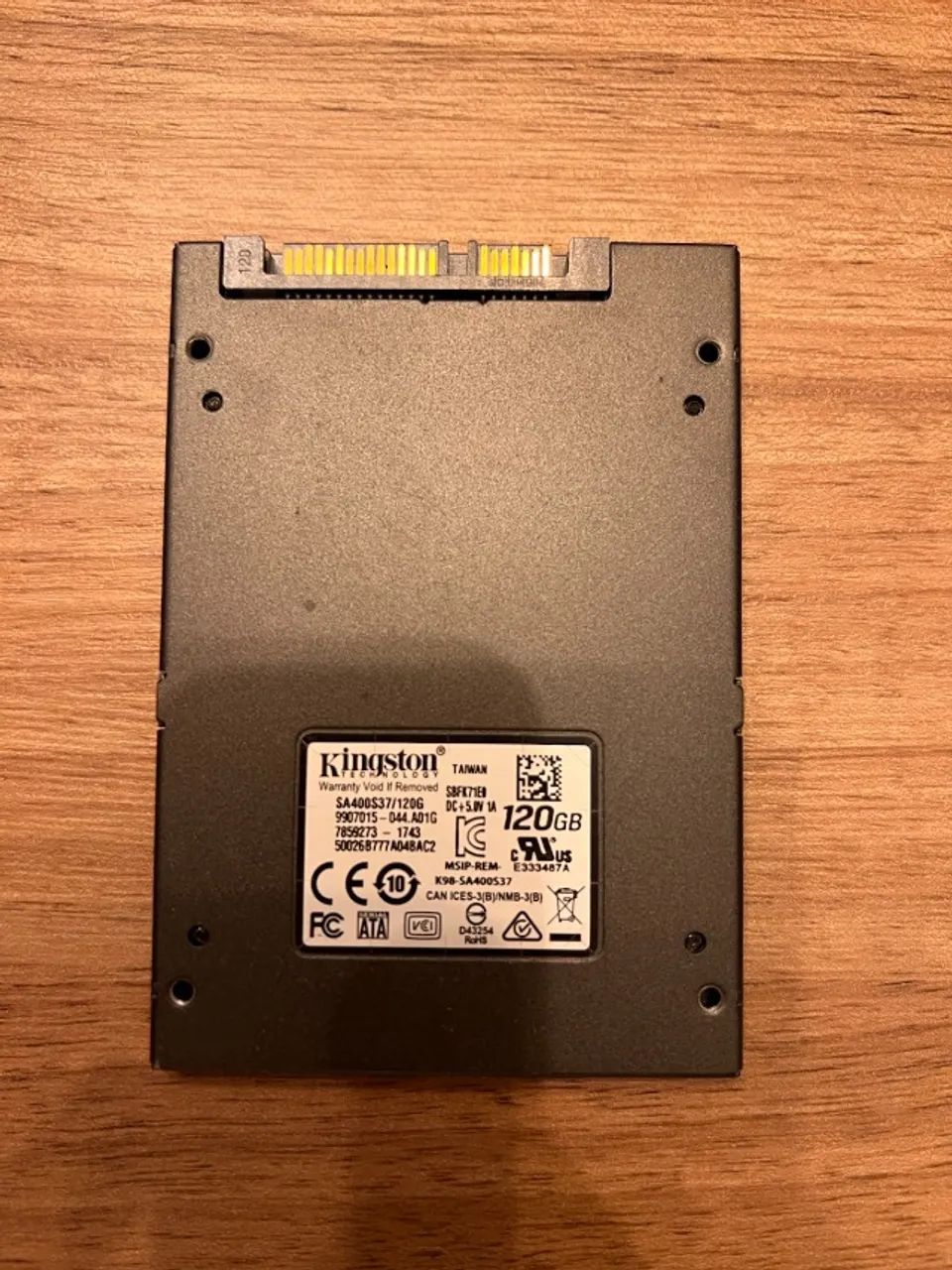 SSD Kingston A400 120 GB SATA 2,5 polegadas - SA400S37/120G - notebook ou PC - Foto 2