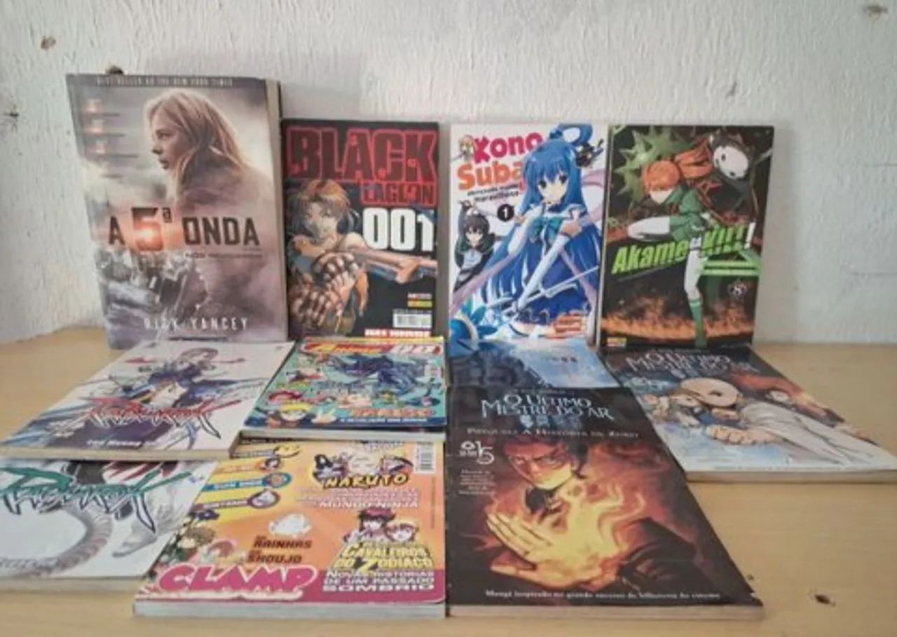 livros Mangas Hqs  - Foto 2