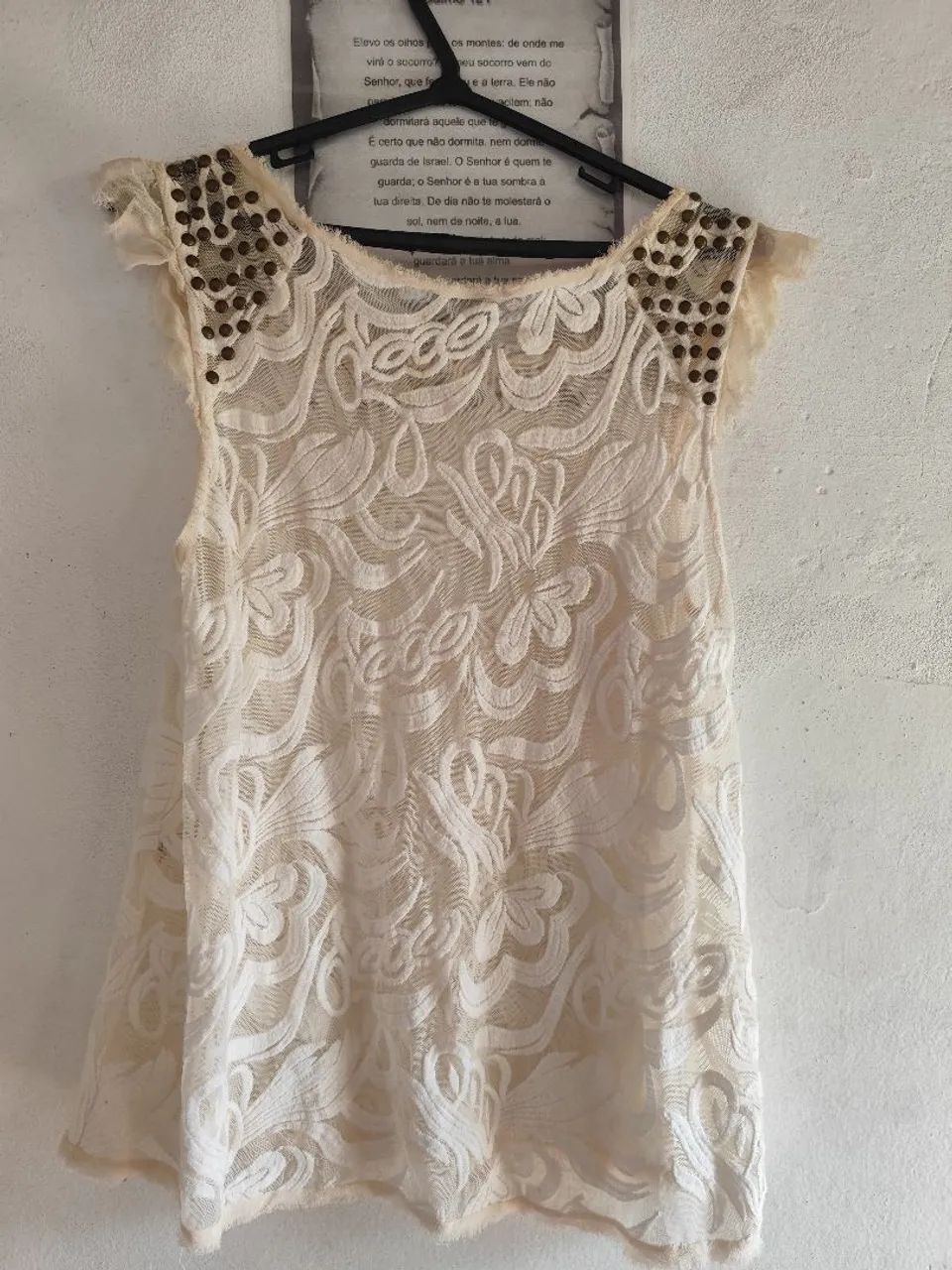 Blusa de renda ágata 