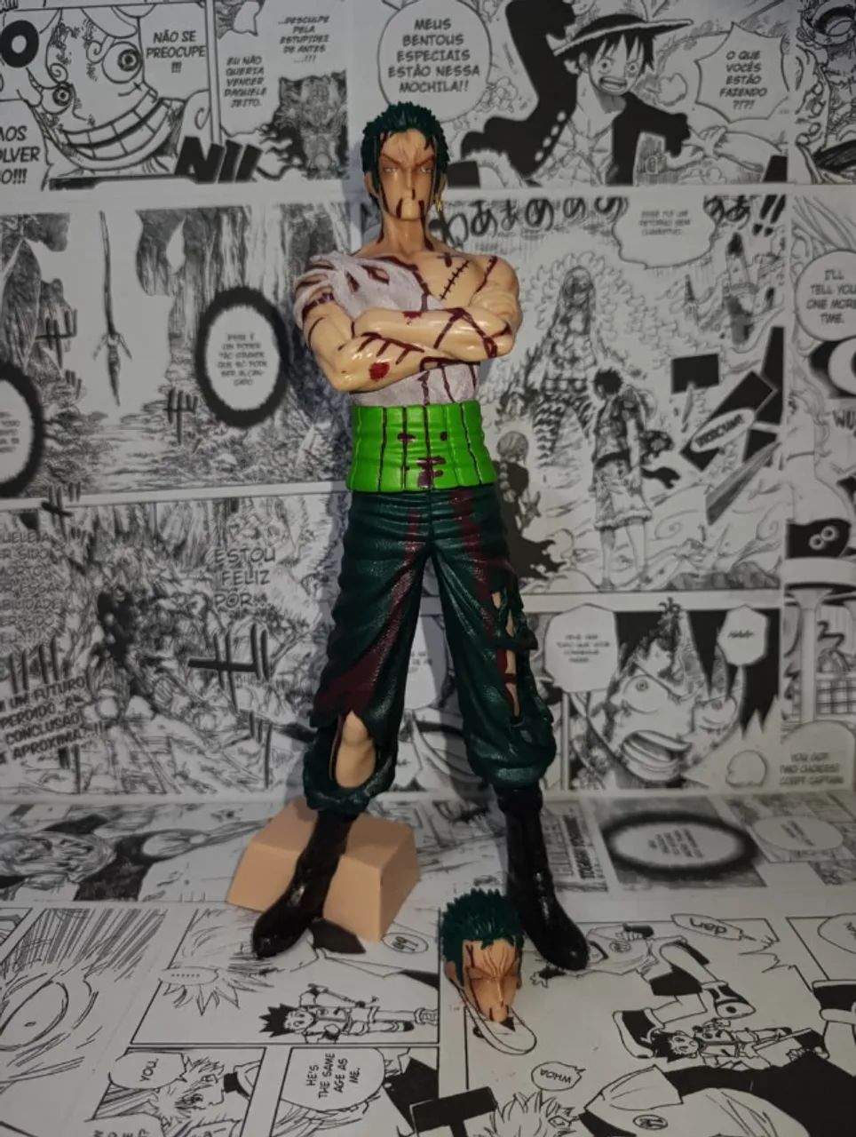 OPORTUNIDADE | Action Figure Roronoa Zoro - Thriller Bark + Head Extra - Foto 3