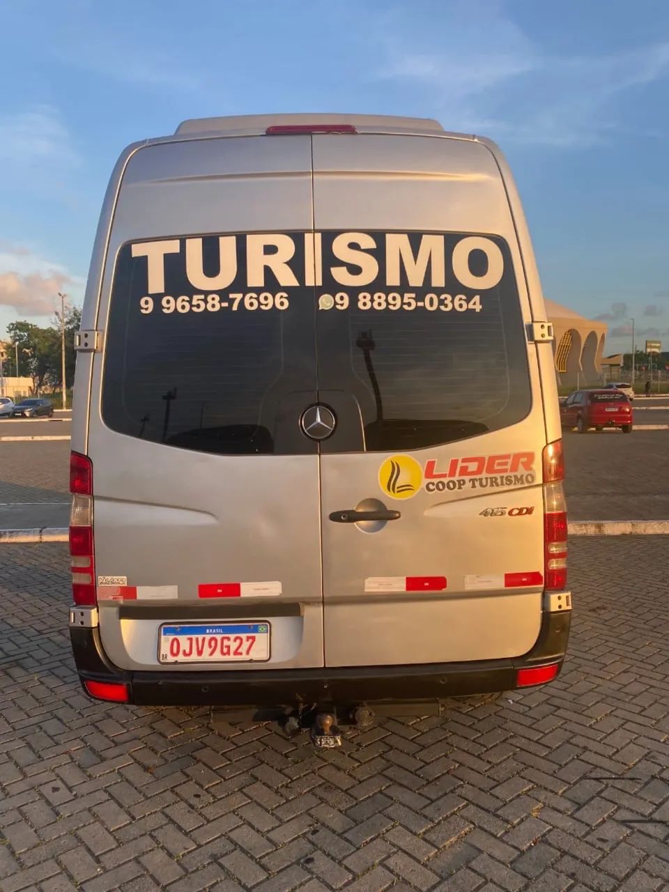 Van Splinter na promoção para vender valor 130.000