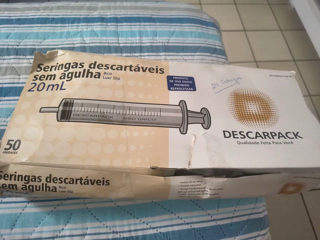 Seringas descartáveis sem agulha  - Foto 2