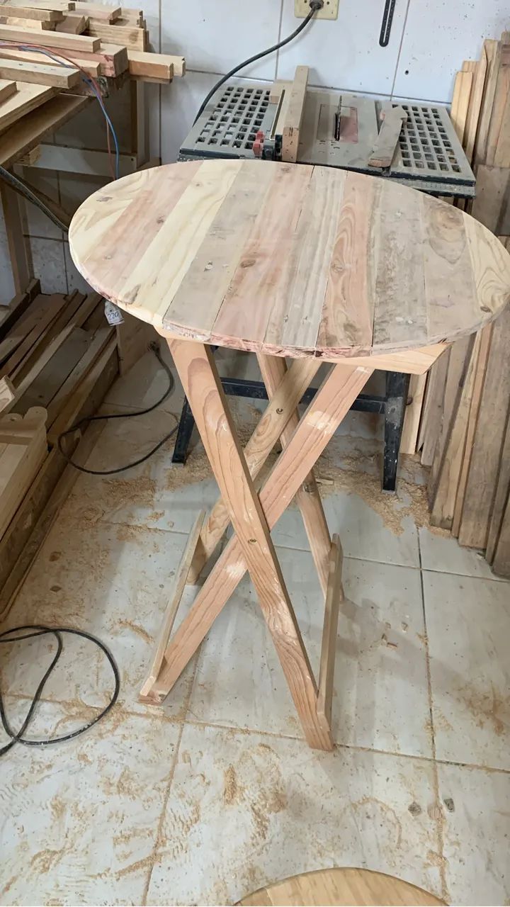 Mesa bistrô dobrável  - Foto 5