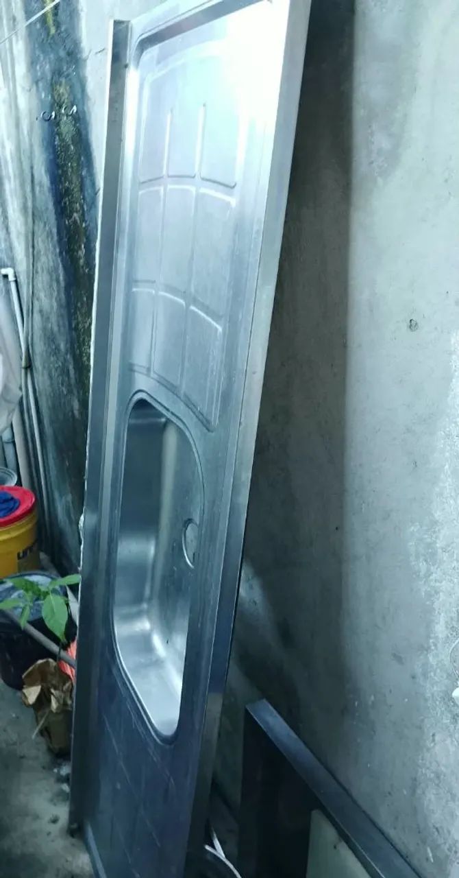 Mesa de inox 2metros