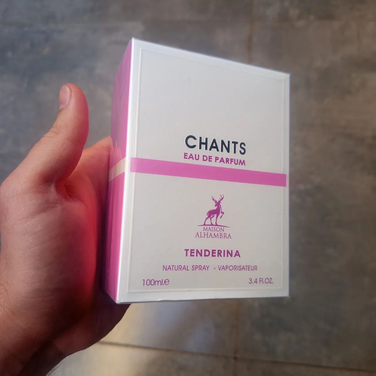 Chants eua de parfum tenderina Maison alhambra