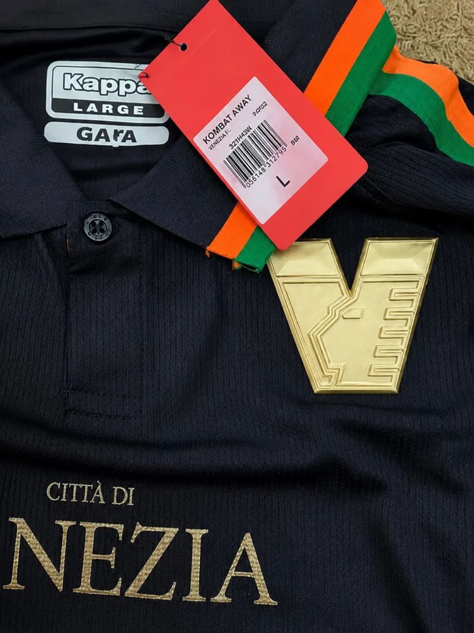 Camisa Venezia Kappa Manga Longa Premium - Tamanho G - Roupas