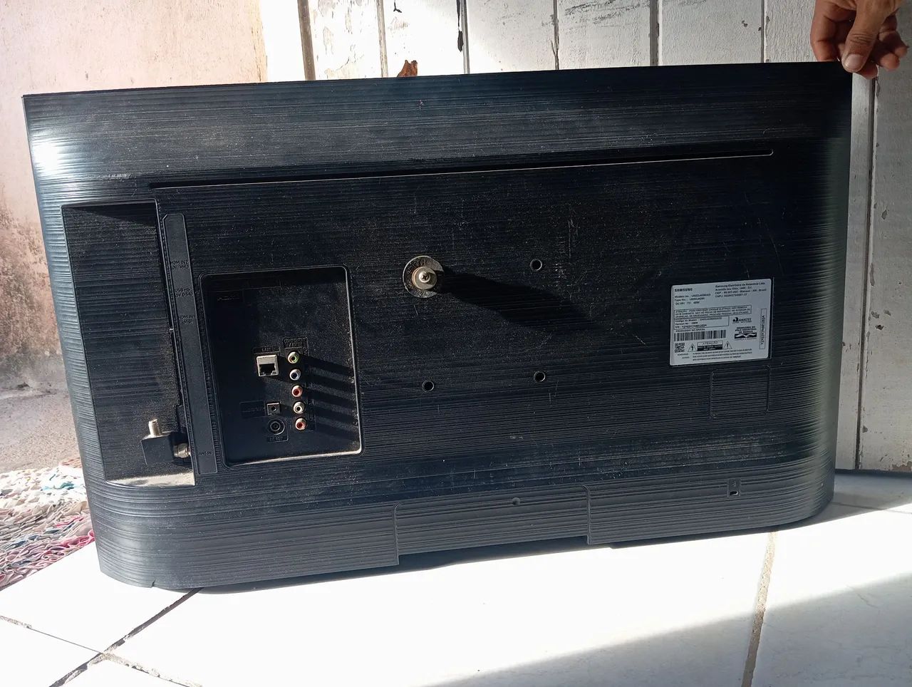 TV Samsung 32 Polegadas Tela Queimada  - Foto 2