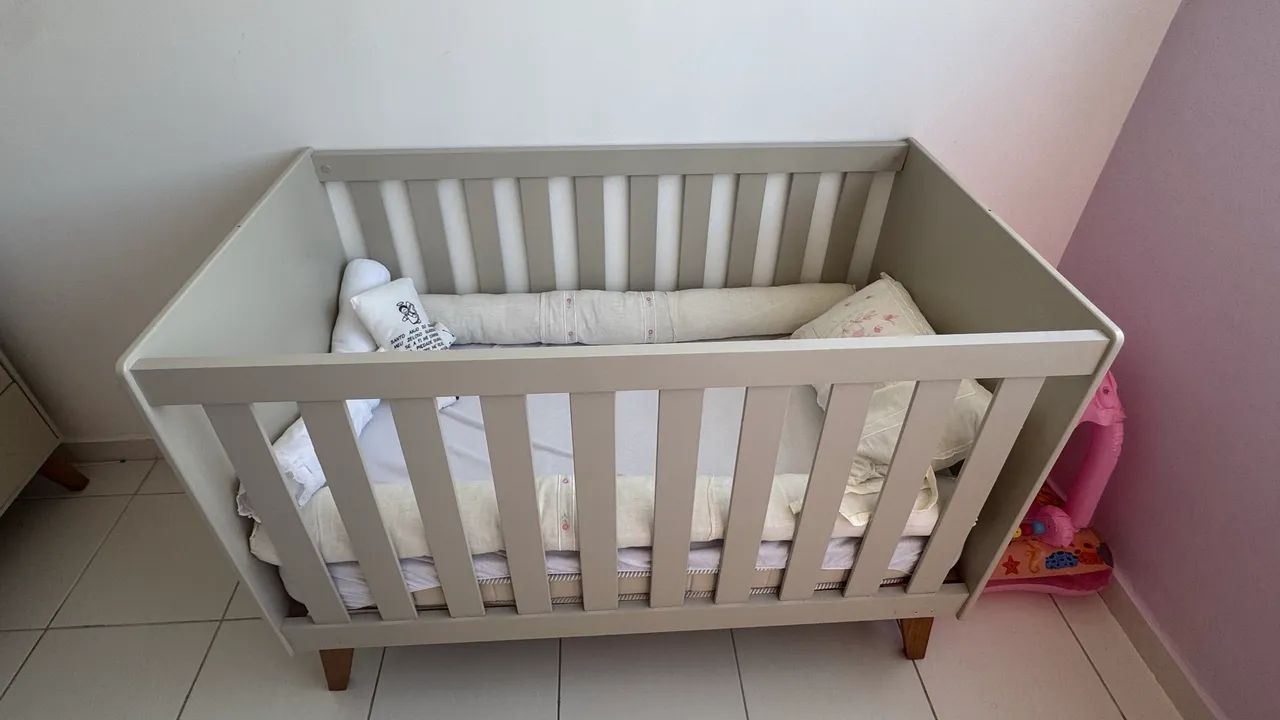 Berço pouco usado