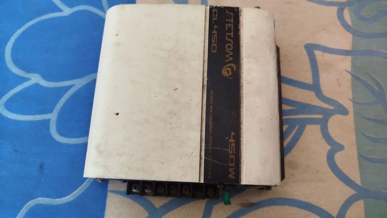Módulo de som Cl 450 com caixa de grave ! 