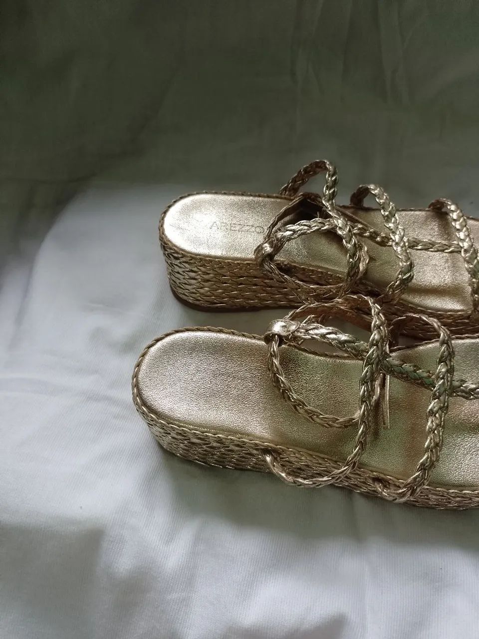 Plataforma AREZZO dourada  - Foto 5