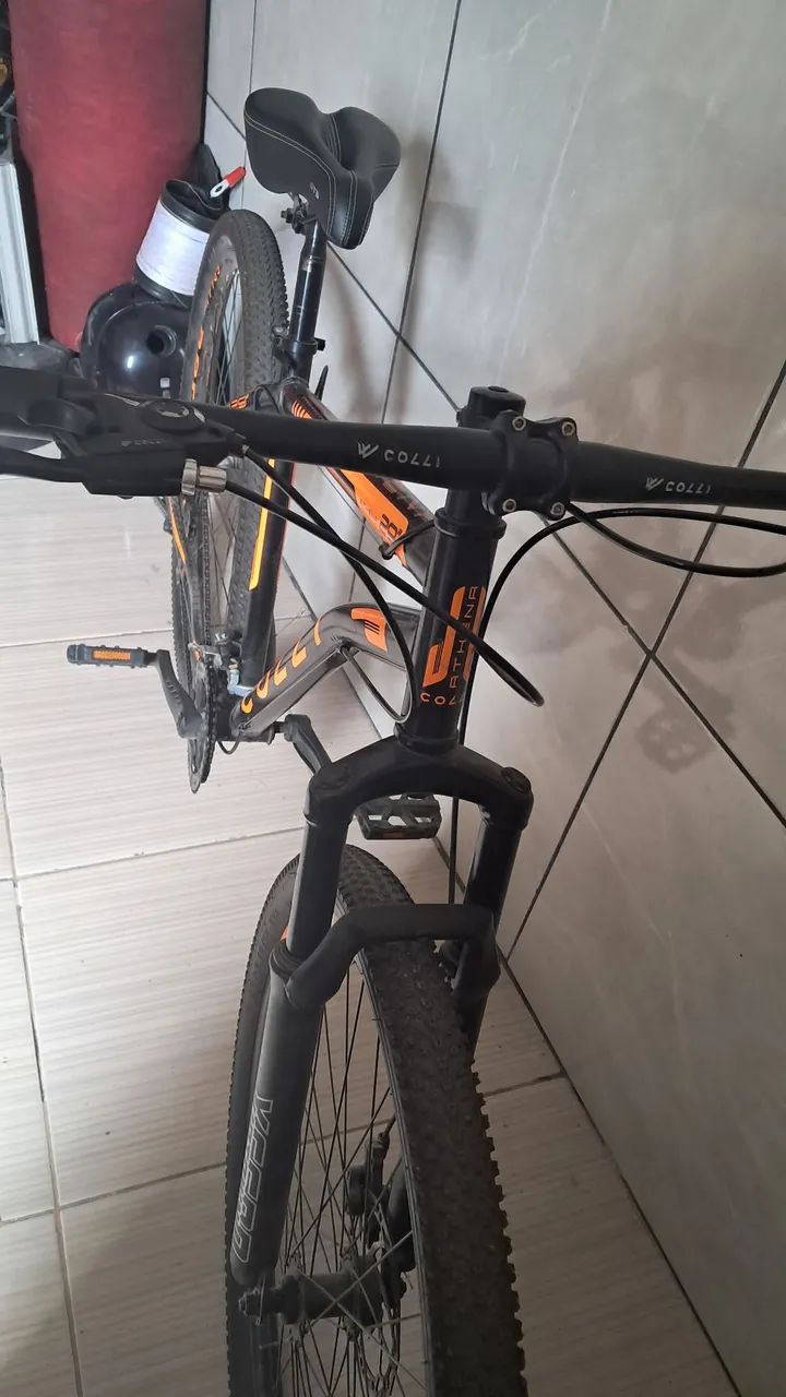 Bocicleta semi nova aro 29  - Foto 5