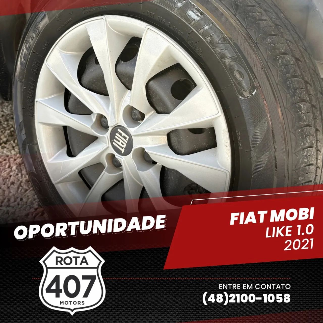Fiat Mobi Like 1.0 Fire Flex 5P. 2021 - Foto 5