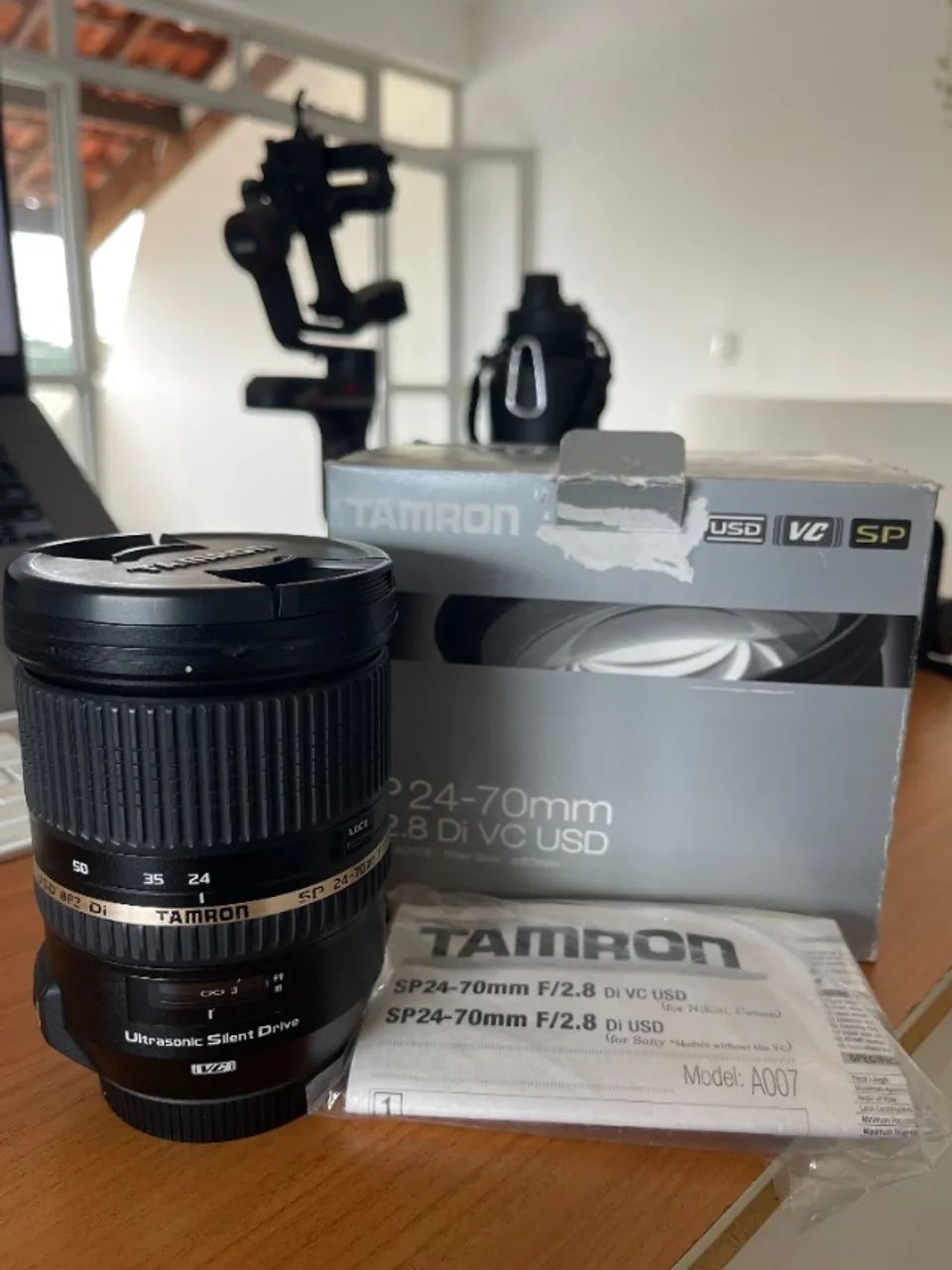 Tamron SP 24-70mm f/2.8 Di VC USD - Canon EF - Acessórios para