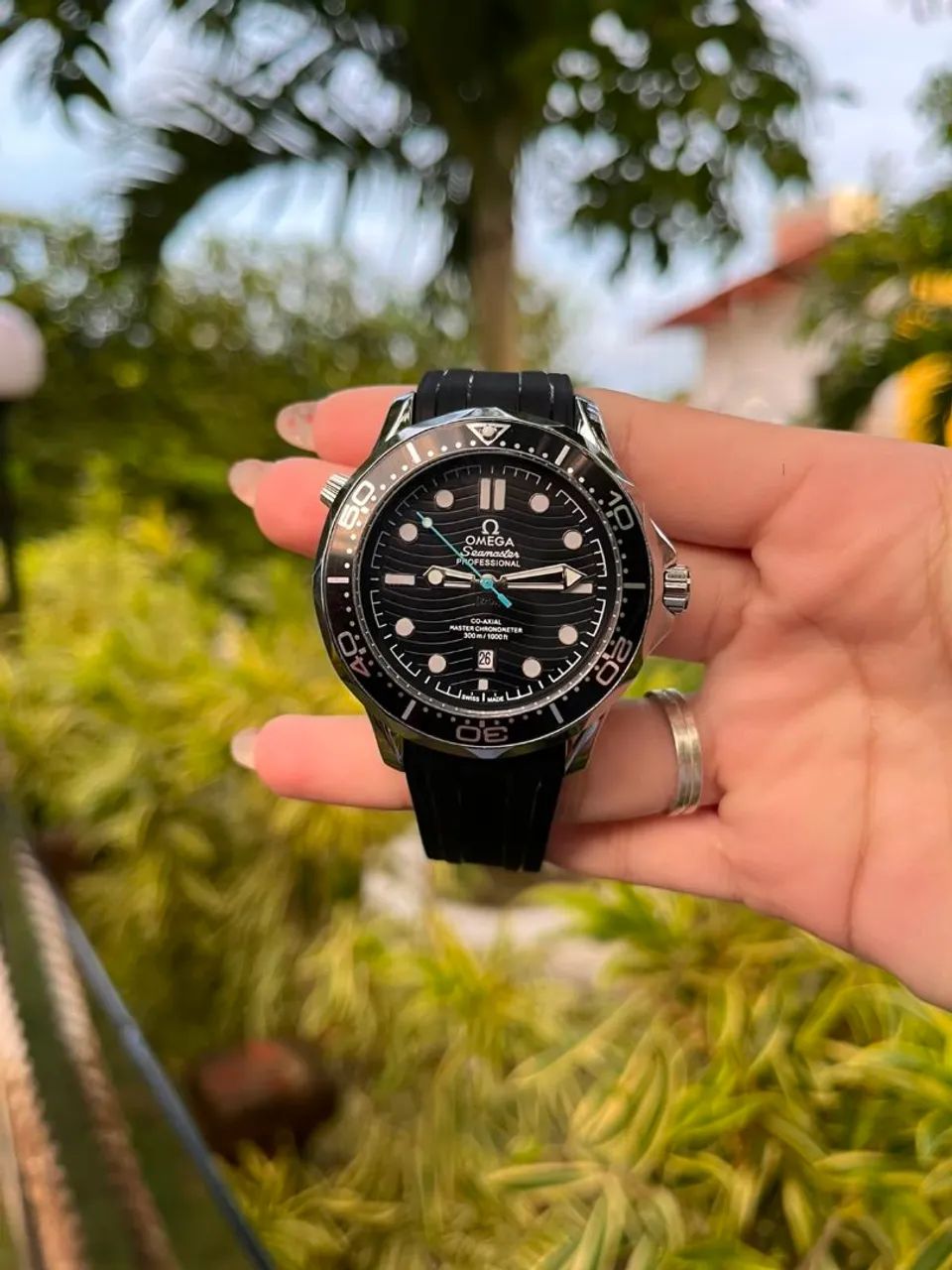 ÔMEGA SEAMASTER FUNDO DE VIDRO - Foto 2