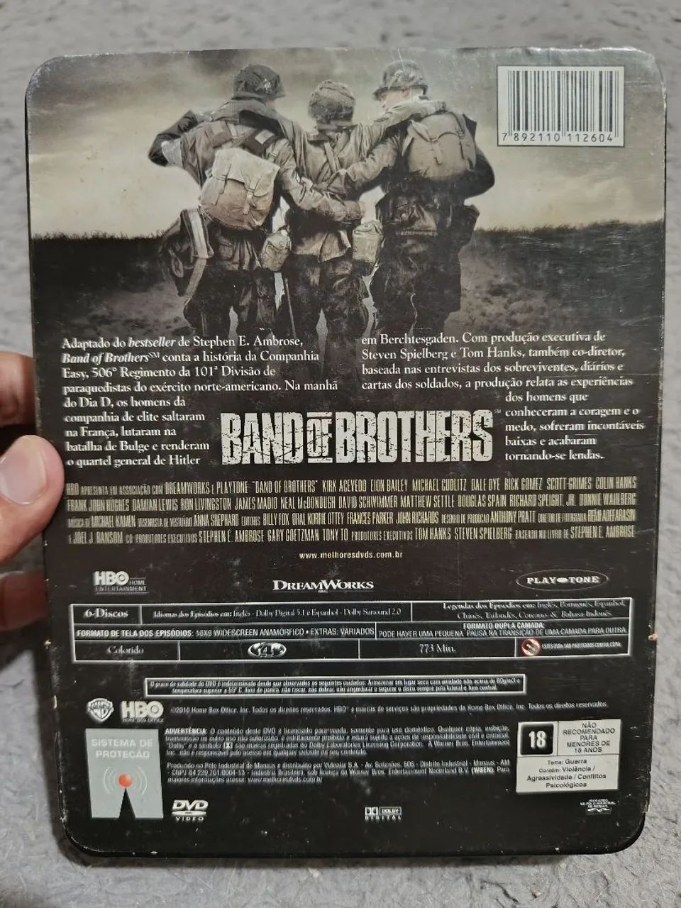 DVD Box lata Band of brothers - Foto 2