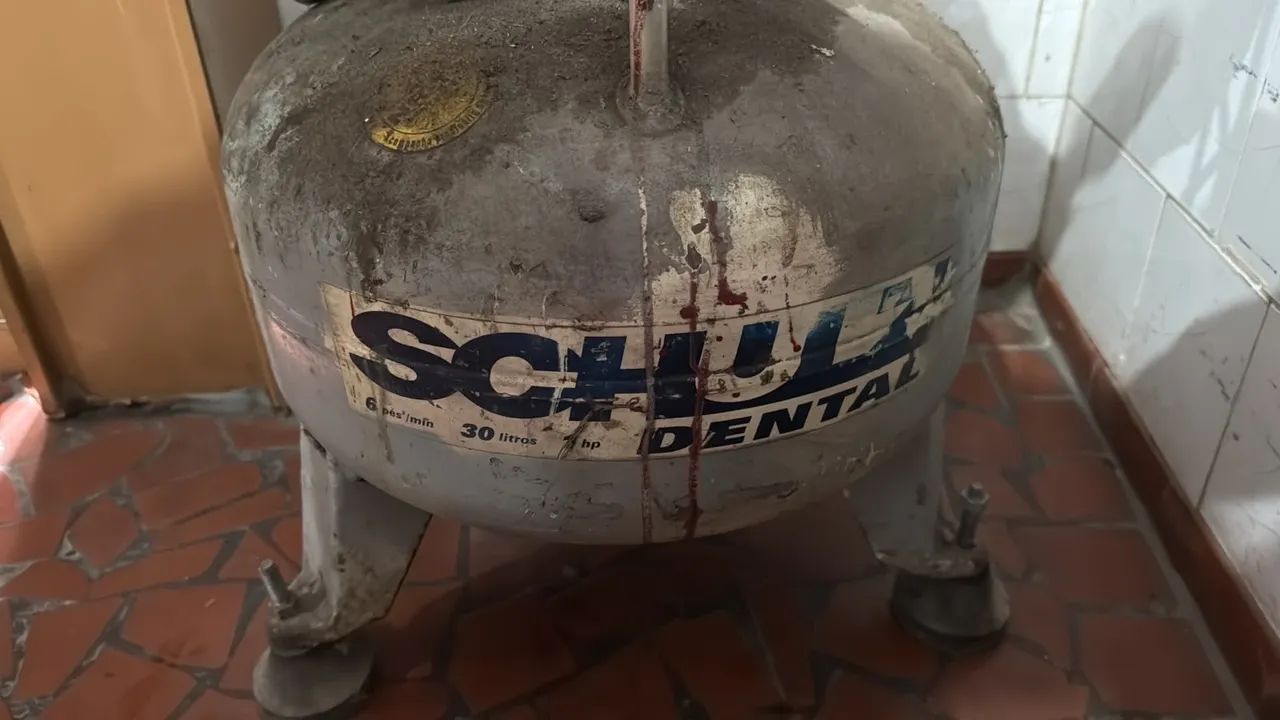 Compressor Odontológico Schulz Dental 30L - 1 HP - Foto 4