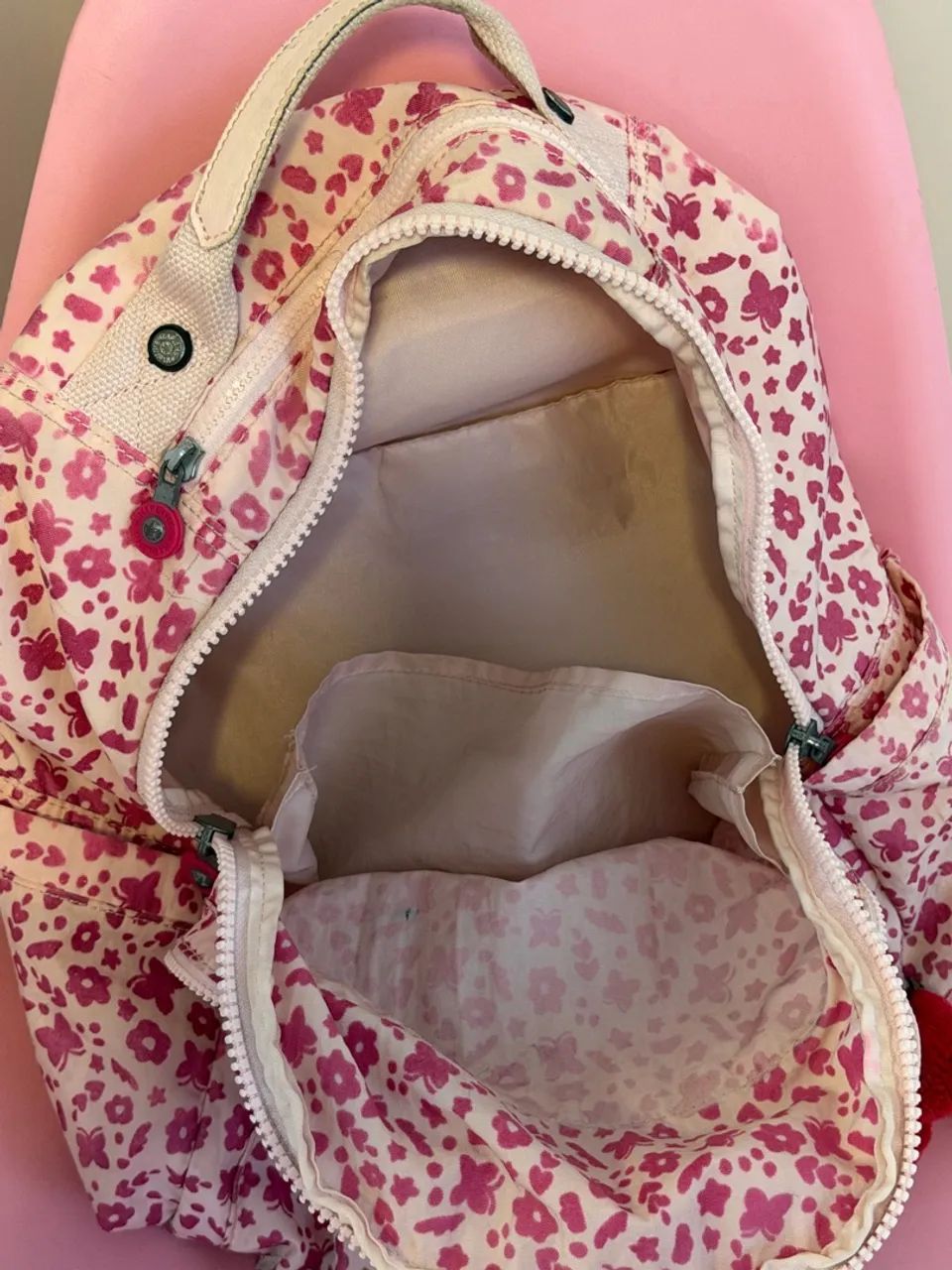 Mochila Kipling Seoul Original Magic Floral - Foto 3