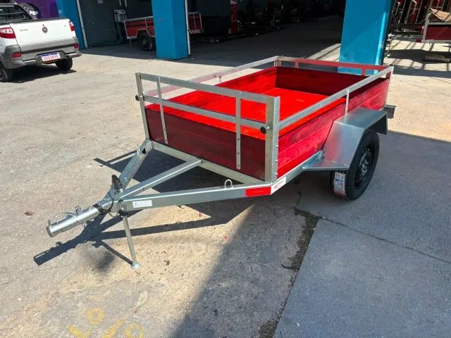 Carretinha 1,80x1,20 GALVANIZADA - À PRONTA ENTREGA 