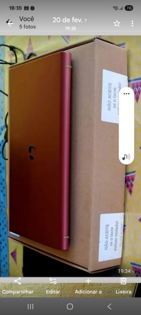 NOTEBOOK POSITIVO 128 MEGA