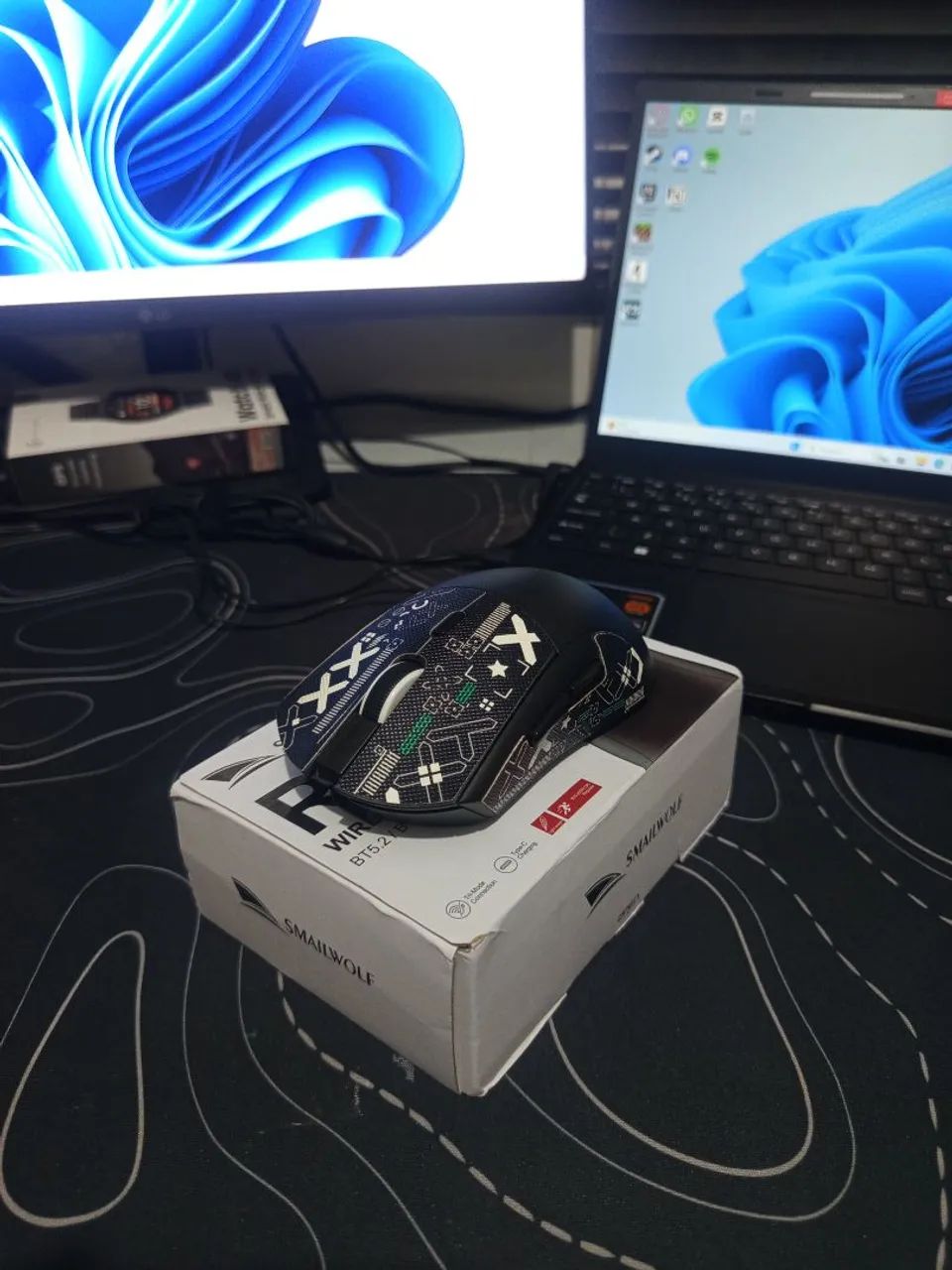 Mouse Gamer RS7 SmailWolf ( Novo, Lacrado )