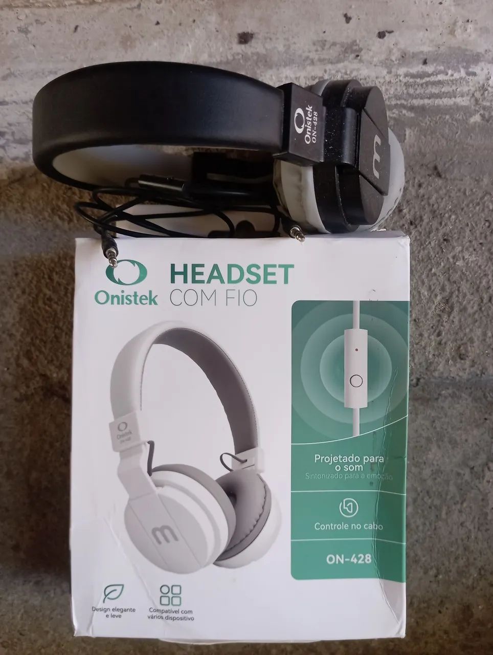 Headset com Fio Onistek ON-428. - Foto 2